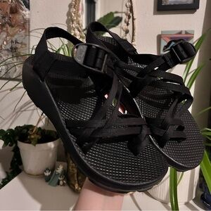 Chaco ZX/2 Dual Adjustable Strap Sandals in Black